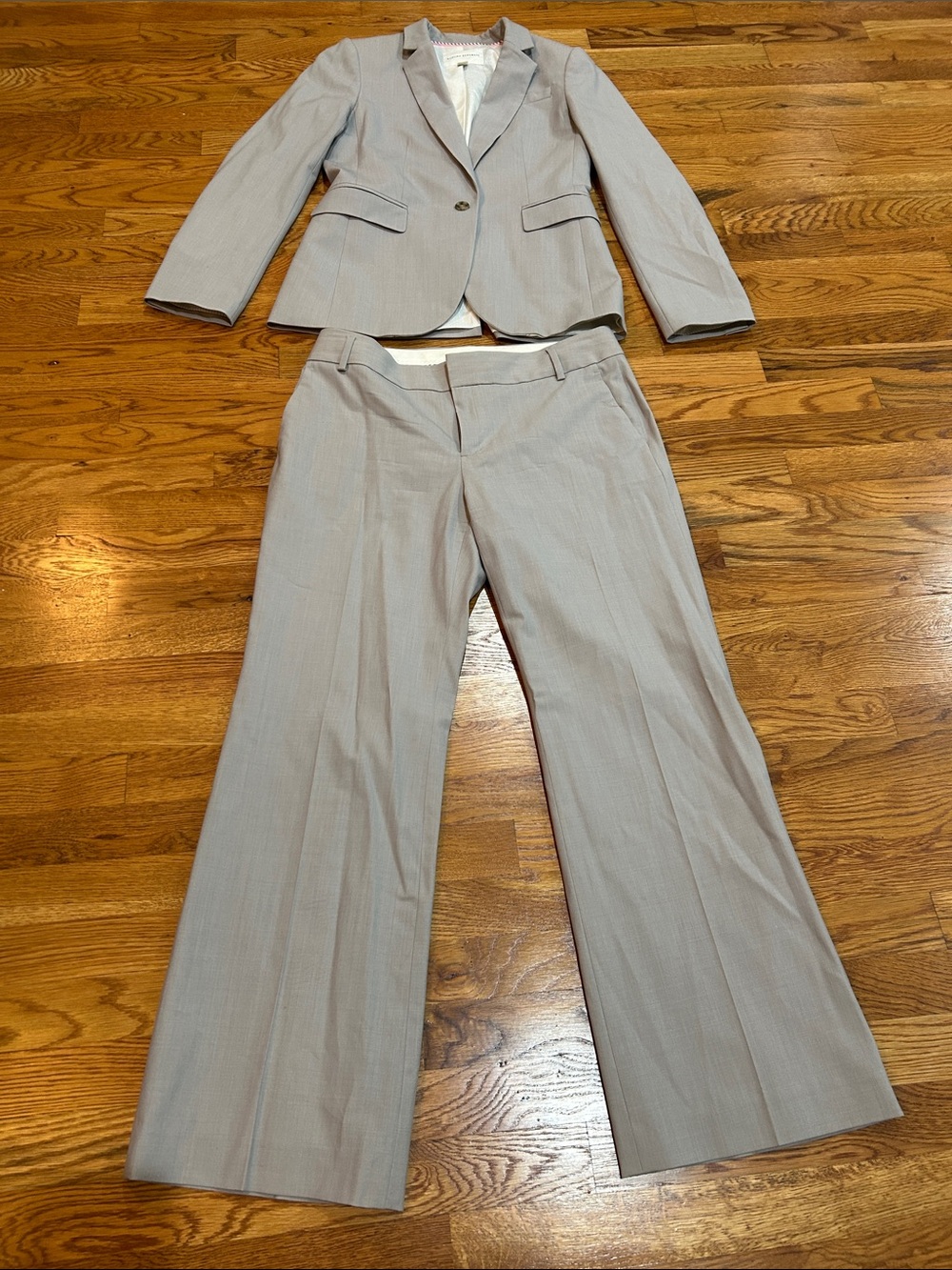 Banana Republic Women's Grey Blazer & Suit Pants